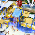 Water park building models resin architecture model building